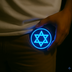 STAR OF DAVID - LED PROTECTION PENDANT